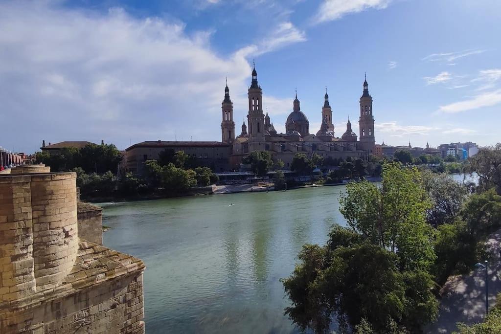 Apartamento Cerca Plaza Pilar Zaragoza Dış mekan fotoğraf